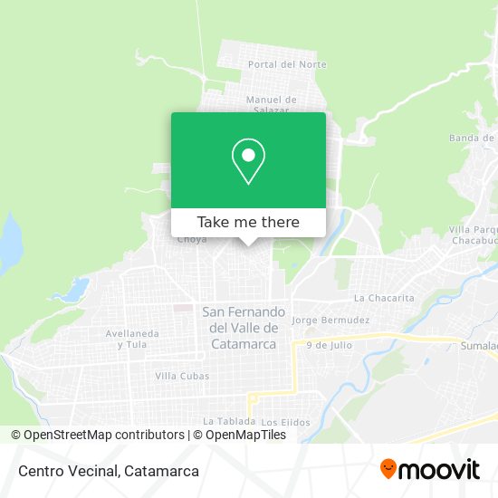 Mapa de Centro Vecinal