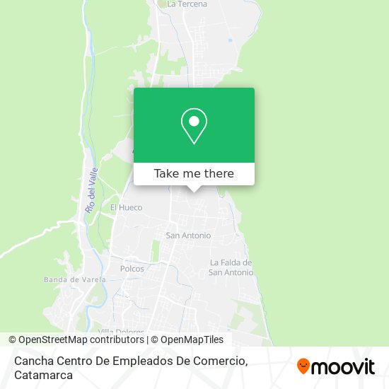 Mapa de Cancha Centro De Empleados De Comercio