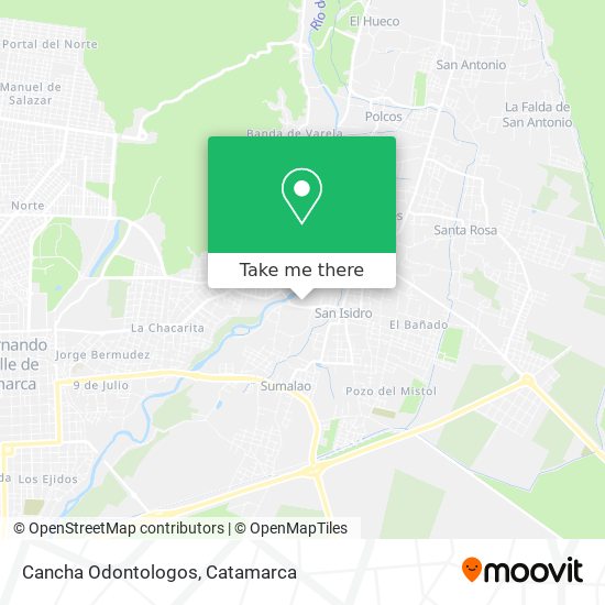 Cancha Odontologos map