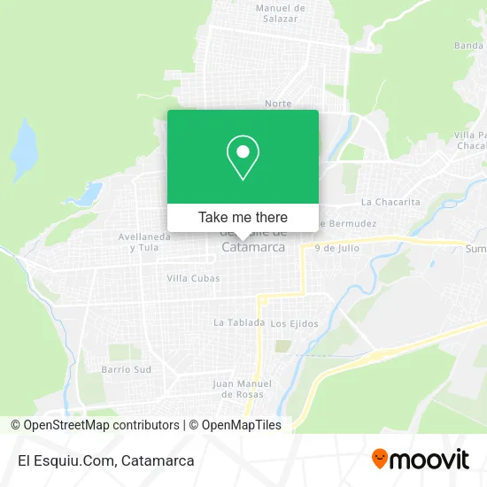 Mapa de El Esquiu.Com