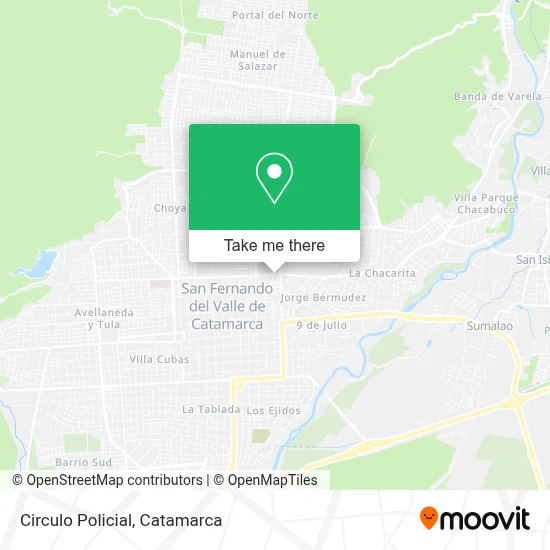 Circulo Policial map