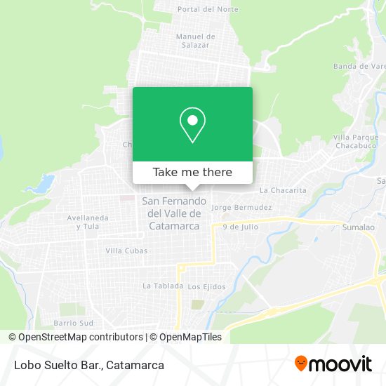 Mapa de Lobo Suelto Bar.