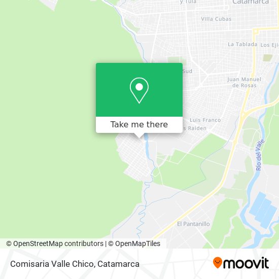 Comisaria Valle Chico map