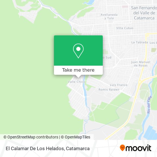 El Calamar De Los Helados map