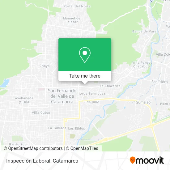 Inspección Laboral map