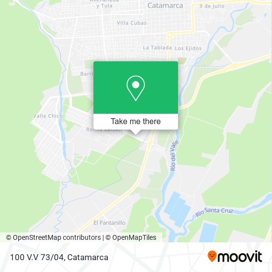 Mapa de 100 V.V 73/04