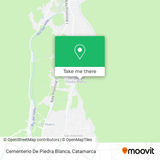 Mapa de Cementerio De Piedra Blanca