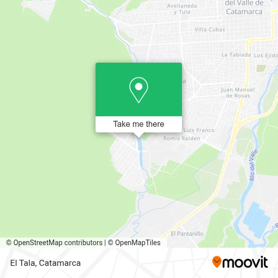 El Tala map