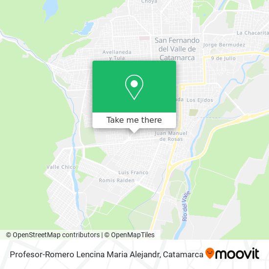 Profesor-Romero Lencina Maria Alejandr map