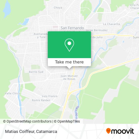 Mapa de Matias Coiffeur