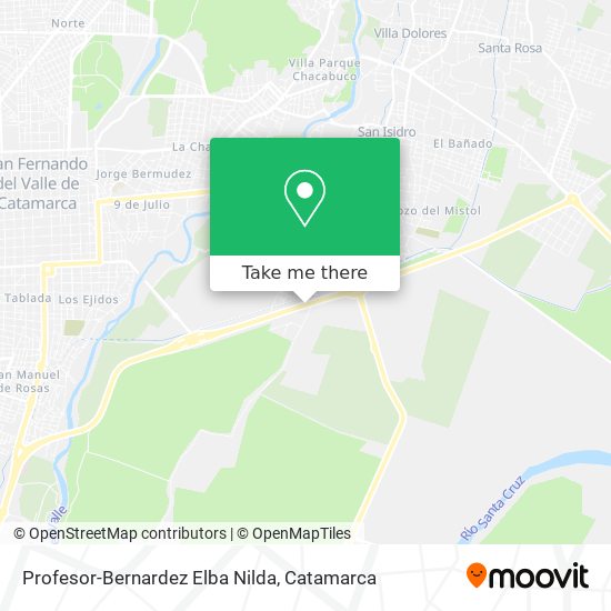 Profesor-Bernardez Elba Nilda map