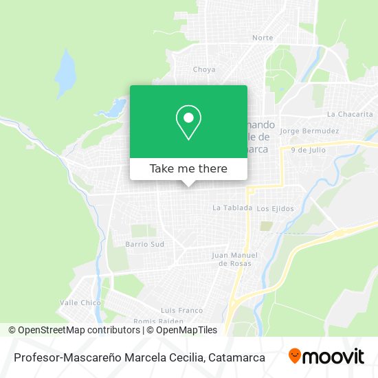 Mapa de Profesor-Mascareño Marcela Cecilia
