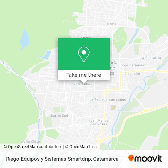 Riego-Equipos y Sistemas-Smartdrip map