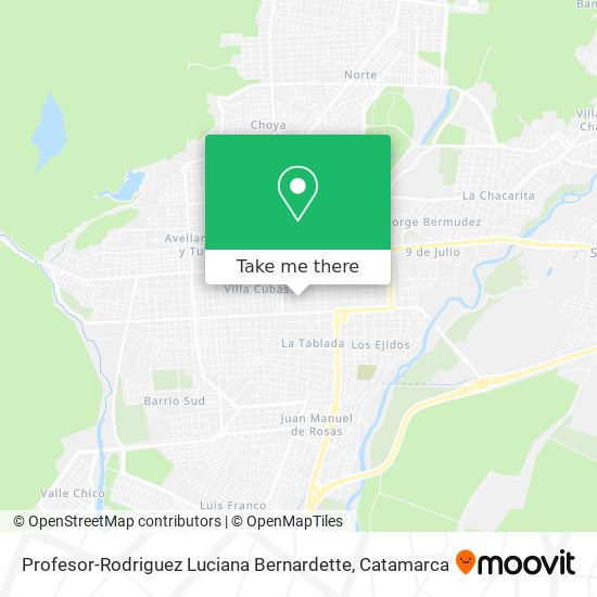 Profesor-Rodriguez Luciana Bernardette map