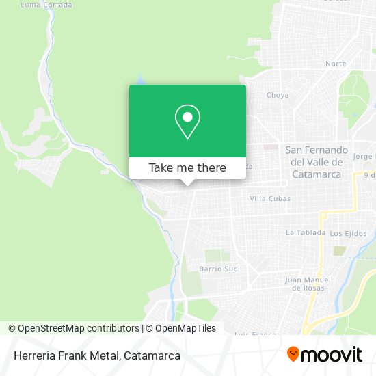 Herreria Frank Metal map
