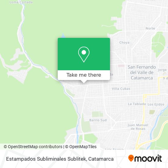 Mapa de Estampados Subliminales Sublitek