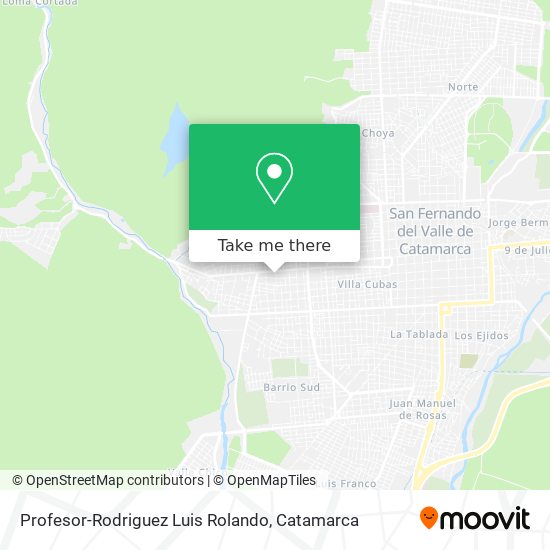 Mapa de Profesor-Rodriguez Luis Rolando