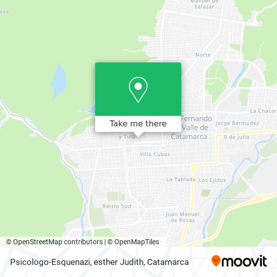 Mapa de Psicologo-Esquenazi, esther Judith