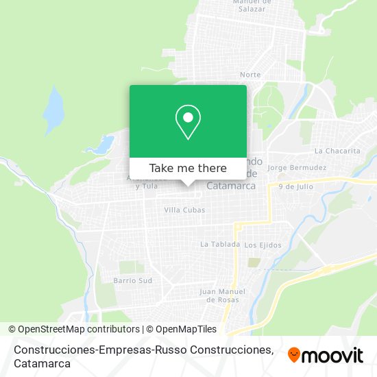 Construcciones-Empresas-Russo Construcciones map