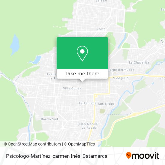 Psicologo-Martínez, carmen Inés map