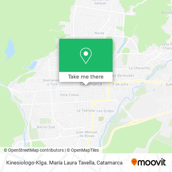 Kinesiologo-Klga. María Laura Tavella map
