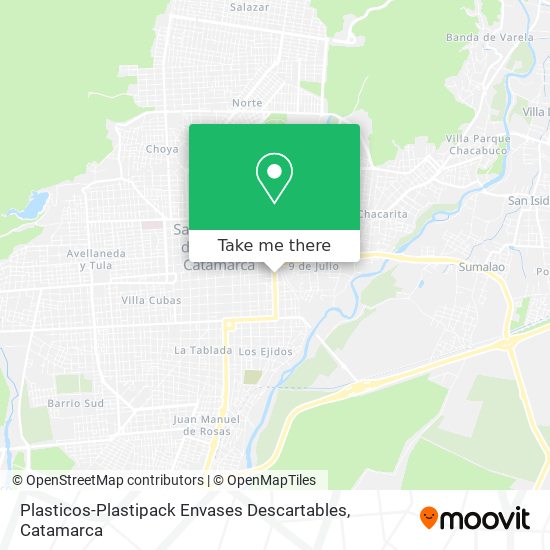 Plasticos-Plastipack Envases Descartables map