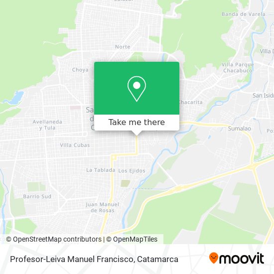 Mapa de Profesor-Leiva Manuel Francisco