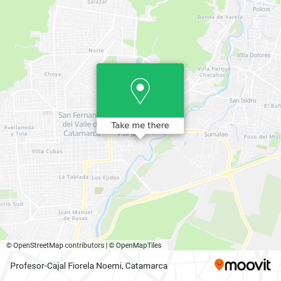 Profesor-Cajal Fiorela Noemi map