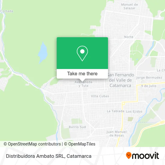 Distribuidora Ambato SRL map