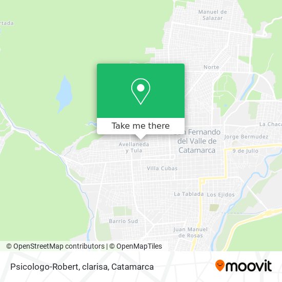 Psicologo-Robert, clarisa map