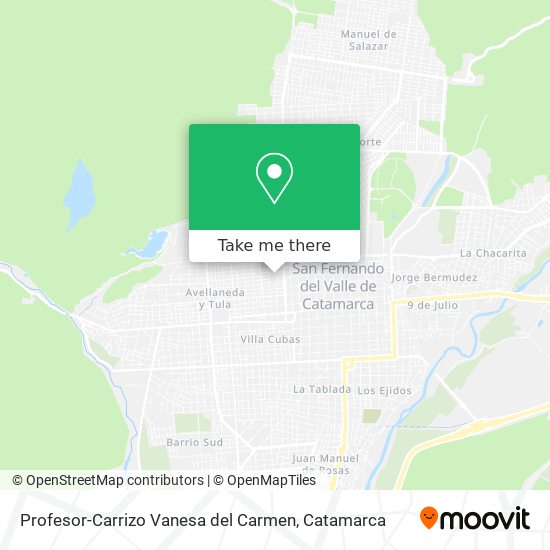 Profesor-Carrizo Vanesa del Carmen map