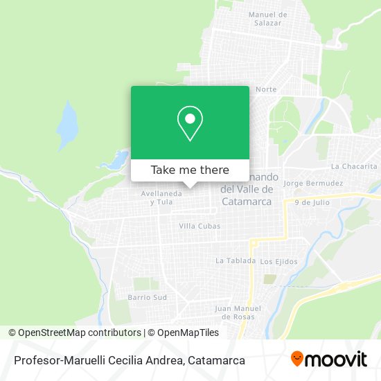 Profesor-Maruelli Cecilia Andrea map
