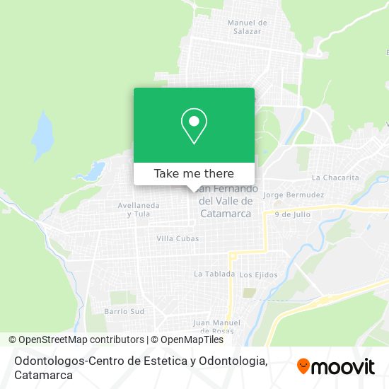 Odontologos-Centro de Estetica y Odontologia map