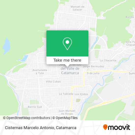 Cisternas Marcelo Antonio map