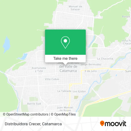 Distribuidora Crecer map