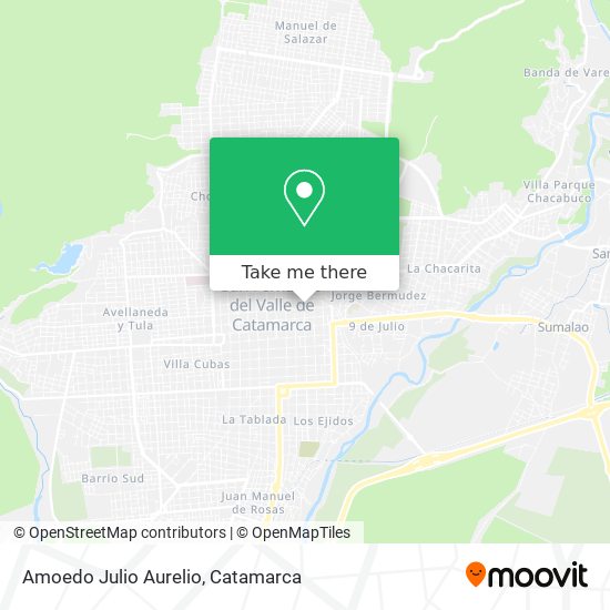 Amoedo Julio Aurelio map