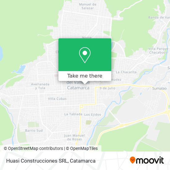 Huasi Construcciones SRL map