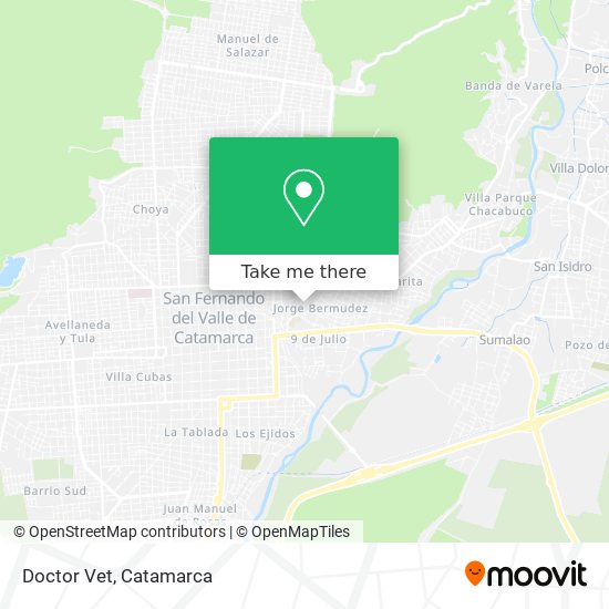 Doctor Vet map