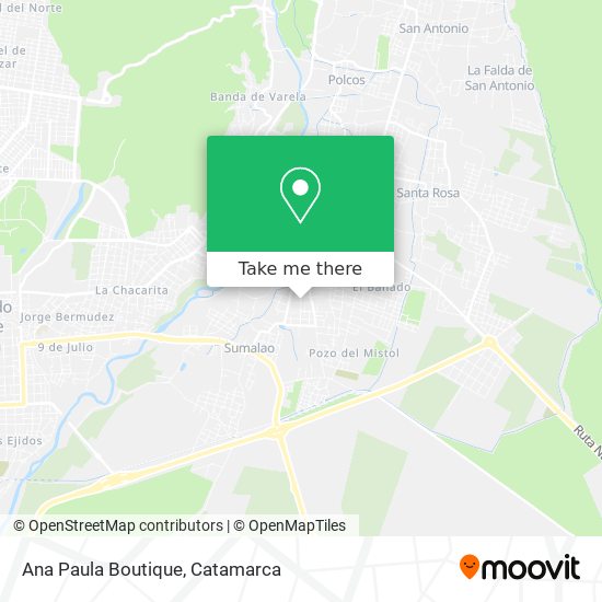 Mapa de Ana Paula Boutique