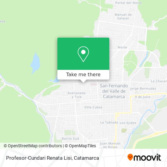 Mapa de Profesor-Cundari Renata Lisi