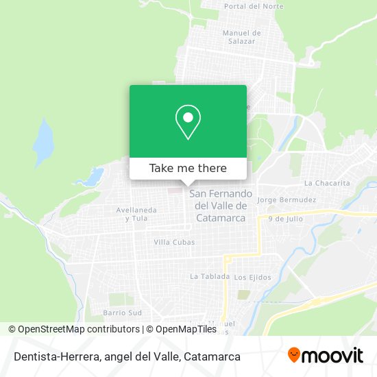 Dentista-Herrera, angel del Valle map