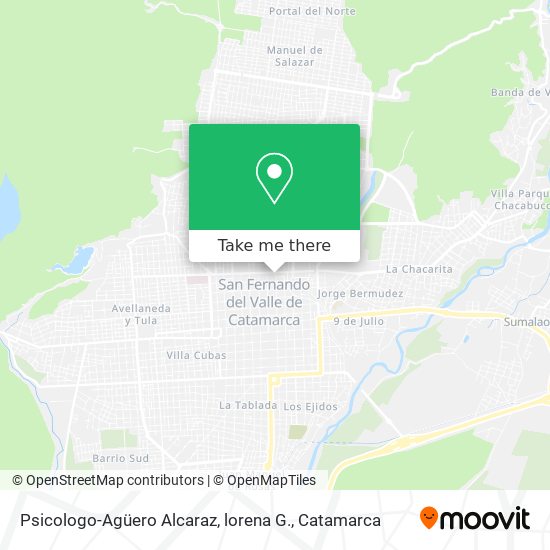 Psicologo-Agüero Alcaraz, lorena G. map