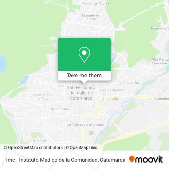 Imc - Instituto Medico de la Comunidad map