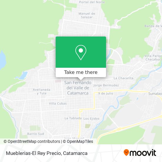 Mapa de Mueblerias-El Rey Precio