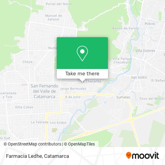 Farmacia Ledhe map
