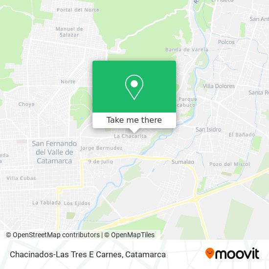 Chacinados-Las Tres E Carnes map