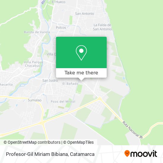 Profesor-Gil Miriam Bibiana map