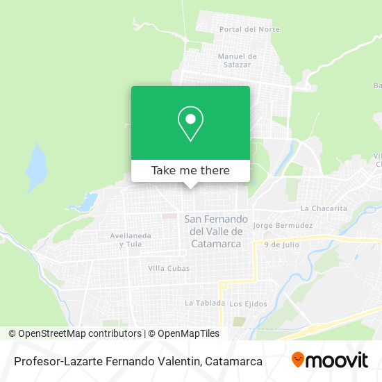 Mapa de Profesor-Lazarte Fernando Valentin