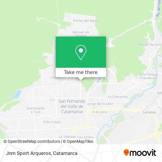 Mapa de Jnm Sport Arqueros