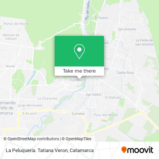 La Peluquería. Tatiana Veron map